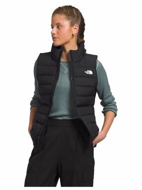 The North Face Aconcagua Black Quilted Puffer Vest